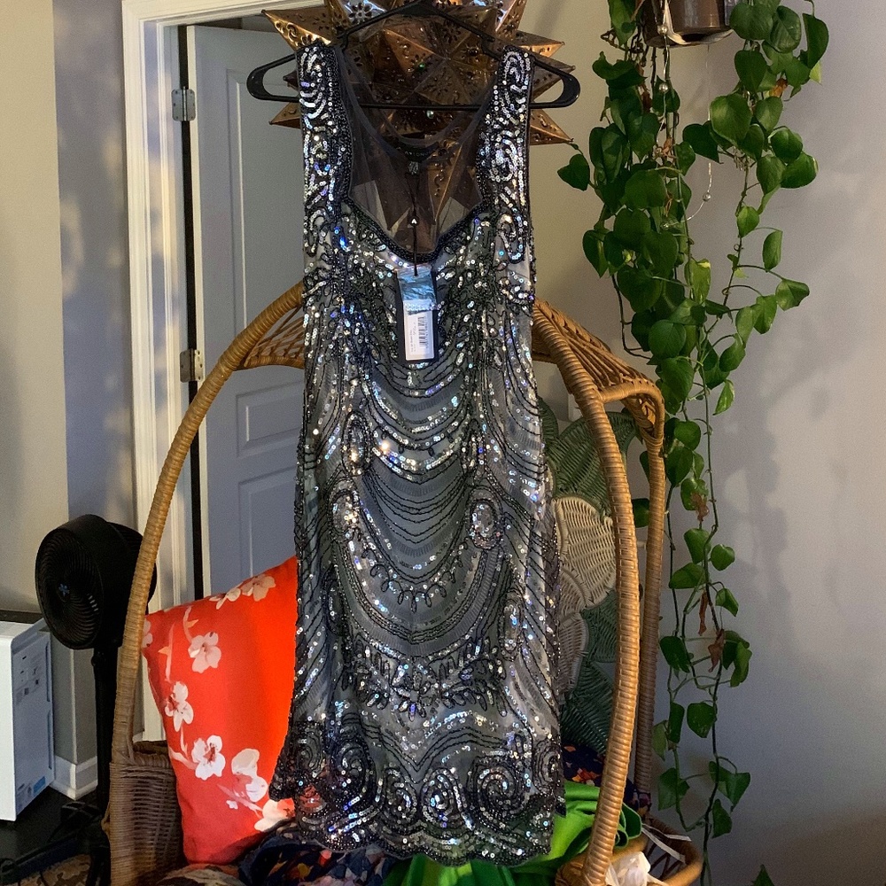 Sequin cocktail dress